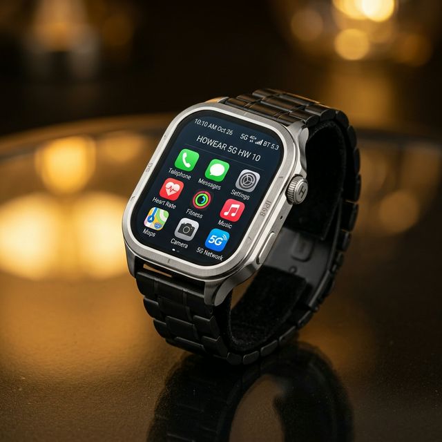 HOWEAR HW-S10 Call Android Smartwatch – SIM, Camera, GPS & Apps