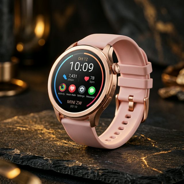 Mi Ni ZW10 DO Elegant Diamond Series 2-in-1 Ladies Smartwatch