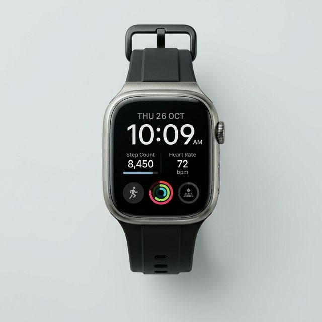 SR11 Apple Logo AMOLED Smartwatch