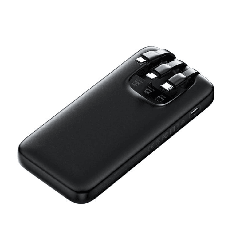 ROMOSS PHC10 3-Cable Power Bank – 10000mAh